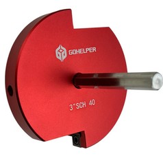 gohelper 3&Prime; Sched 40 PVC Pipe Reamer Aluminum Alloy Body NEW