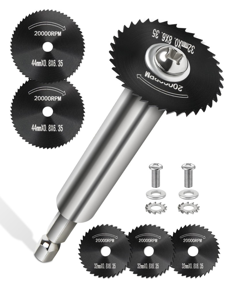 Inside Pipe Cutter for PVC with 5 Replacement Saw Blades, 1/4 Inch black