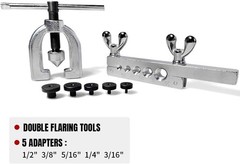 Double & Single Flaring Tool Kit &ndash; 45 Degrees