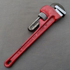 HIT Deluxe 300mm Pipe Wrench &ndash; Heavy Duty Drop Forged Japan Tool &ndash; Used