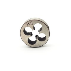 M6x1.0 Metric Hand Thread Die 1.0mm Pitch Round Die Right Hand Metal Tool 1 PCS