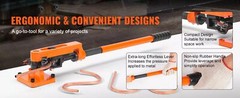 Manual Pipe Bender 7Bending Dies Multifunction Steel Copper Tube Bending Machine