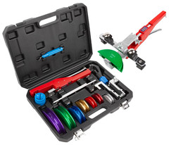 Kit doblador de tubos 1/4-7/8 con carraca y curvado inverso aluminio