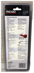 PC-1250 1/8&Prime;- 1-5/8&Prime; OD PVC Pipe Tubing Cutter CPVC PP PEX PE Ridgid 23488