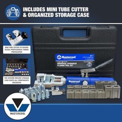 Patented Hydraulic Flaring Tool with Adjustable Flares for Multiple Tubing Sizes