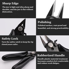 Durable 3.5-Inch Mini Cutters with Ergonomic Handle &ndash; Perfect for DIY Projects