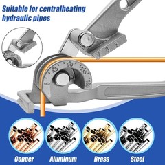 180 Degree Tubing Bender for 1/4 Inch 5/16 Inch 3/8 Inch Copper Aluminum Brass