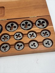 FOUR STAR PRODUCTS Thread Die Repair Kit Metric MODEL S1991M in Wood Box