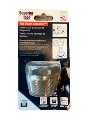 Superior 1.5&Prime; Tub Drain Extractor 5255, Removes Old or Stubborn Tub Drains USA