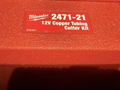 Milwaukee 2471-21 12v COPPER TUBING CUTTER KIT