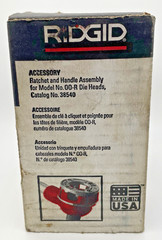 RIDGID 1/2 in. 00-R Manual Ratchet NPT Pipe Threading Die Head *PREOWNED* #T27