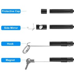 Pipe Inspection Camera Endoscope Video Sewer Drain Cleaner Waterproof Snake USB