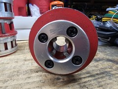 RIDGID 37835 1&Prime; NPT Pipe Die & Milwaukee Die Head Set 1/2&Prime; 3/4&Prime; 1-1/4&Prime;