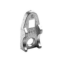 MULTIPLE 943-AL 1&Prime; ALUMINUM CLAMP BACK 1&Prime; NPT PIPE SUPPORT BRACKET