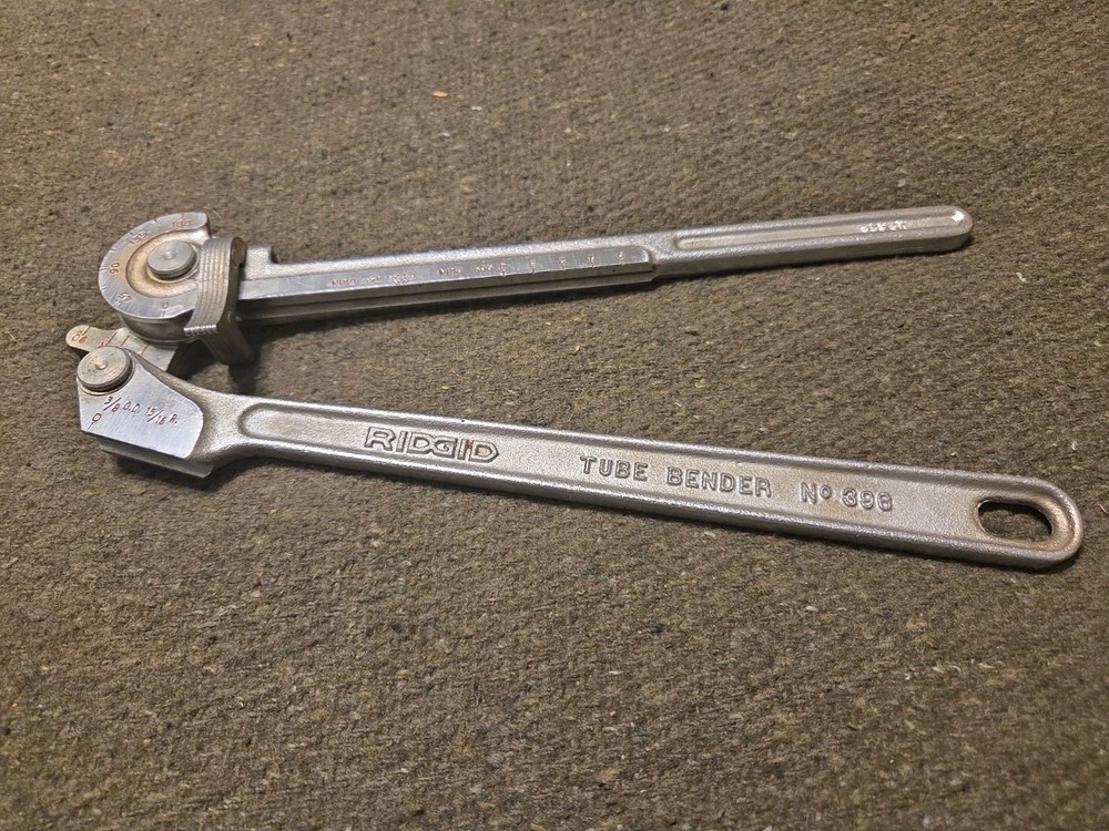 Rudgid Tubing Tube Bender #396 3/8&rdquo; OD 15/16&Prime; Radius Made In U.S.A