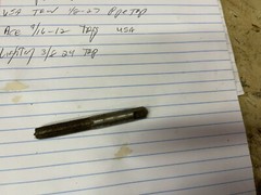 vintage 3/8 x 24 tap made in spain