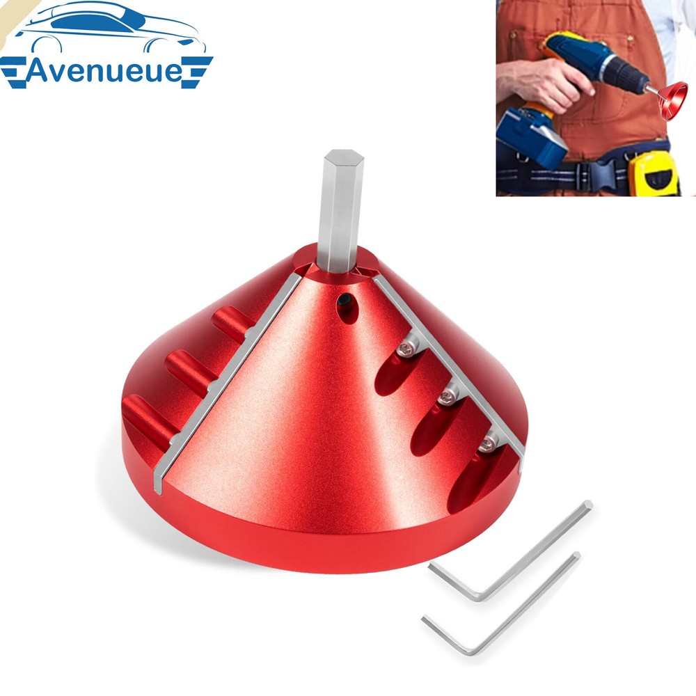 2 in 1 PVC Deburring Tool for PVC, CPVC, ABS, PP, PE Pipe with OD 0.75&Prime; to 3.5&Prime;
