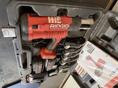 RIDGID RP 340 18V ProPress Press Tool Kit for copper pipe. w/ Jaws 1/2-2&rdquo; 350
