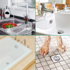 Longer Drain Clog Remover Sink Snake: 3 Pcs Hair Tools for Green