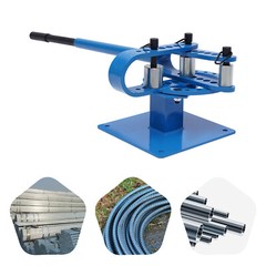 Premium Pipe Tube Bender 1&rdquo;-3&rdquo; inch Manual Tube Bender w/ 7 Dies Tubing Metal