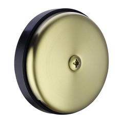 BESTILL Single Hole Bathtub Drain Overflow Plate Kit，Brushed Gold Brushed