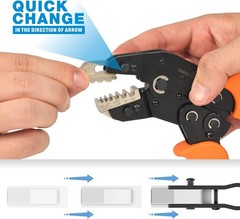 iCrimp Quick Change Ratcheting Crimper Tool Kit, Automotive Service Kit, for Cri