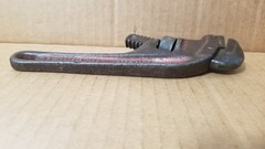 Vintage Ridgid E8 Offset Red Pipe Wrench working VGC