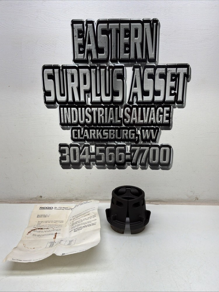 Ridgid 419 2.5&rdquo; NPT Nipple Chuck 34157 NIB