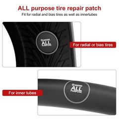 30 PCS 79mm Round Tire Repair Patch All Purpose Heavy Duty Cold Patches Car