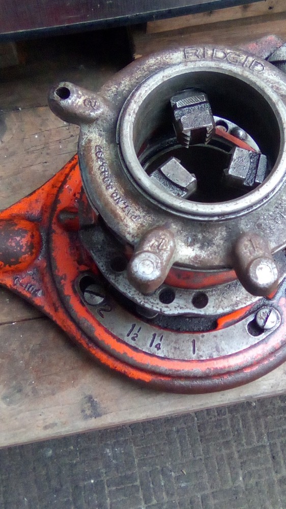 RIDGID No 65-R Manual Pipe Threader Die Head NPT 1/2-2&Prime; Right Hand
