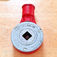 RIDGID D223 PIPE THREADER RATCHET 1 INCH SQUARE DRIVE FOR 141 161 HOG HEADS NOS