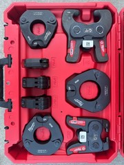 Milwaukee M18 49-16-2697X 1/2&Prime; &ndash; 2&Prime; IPS-P Pivoting Ring Kit Mega Pro Press Tool
