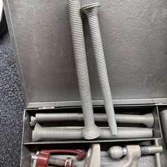 Vtg Craftsman Flaring Tool Set W/Spring Benders & Original Steel Box USA 🇺🇸
