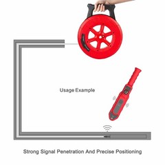 Pipe Blockage Detector, Water Locator Underground Diagnostic-Tool 20m