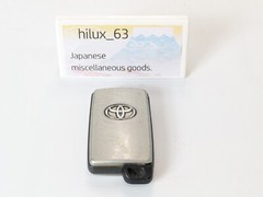 Toyota genuine smart key 4 button type slide Noah Voxy 10 set Silver 271451-0500