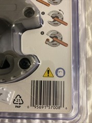 RIDGID 57008 1/2&Prime; to 3/4&Prime; C34 Copper Pipe & Tubing Cutter Spring Loaded Cutting