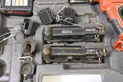 RIDGID RP 210 PRO PRESS FRAME SET w/ JAWS/BATTERIES/EXTRAS