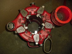 RIDGID 141 Receding Geared Threader with 700 threader & 774 adapter Jam Proof