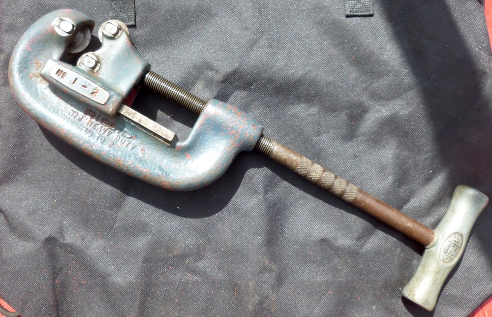Ridgid No 1-2 Pipe Cutter 1/8 to 2&Prime; Inch