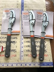 3X NEW HDX Sink Strainer Lock Nut Wrench 1000 012 534