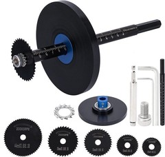360&deg; Rotating PVC Pipe Cutter Set &ndash; Adjustable Depth, 5 HSS Blades, Portable Too