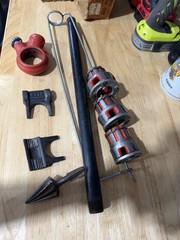 Ridgid Die Stock 00R Ratchet Type 3/4, 1/2, & 3/8