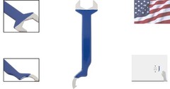 Heavy Duty Faucet and Hex Nut Wrench with Soft Vinyl Grip &ndash; Chrome Finish