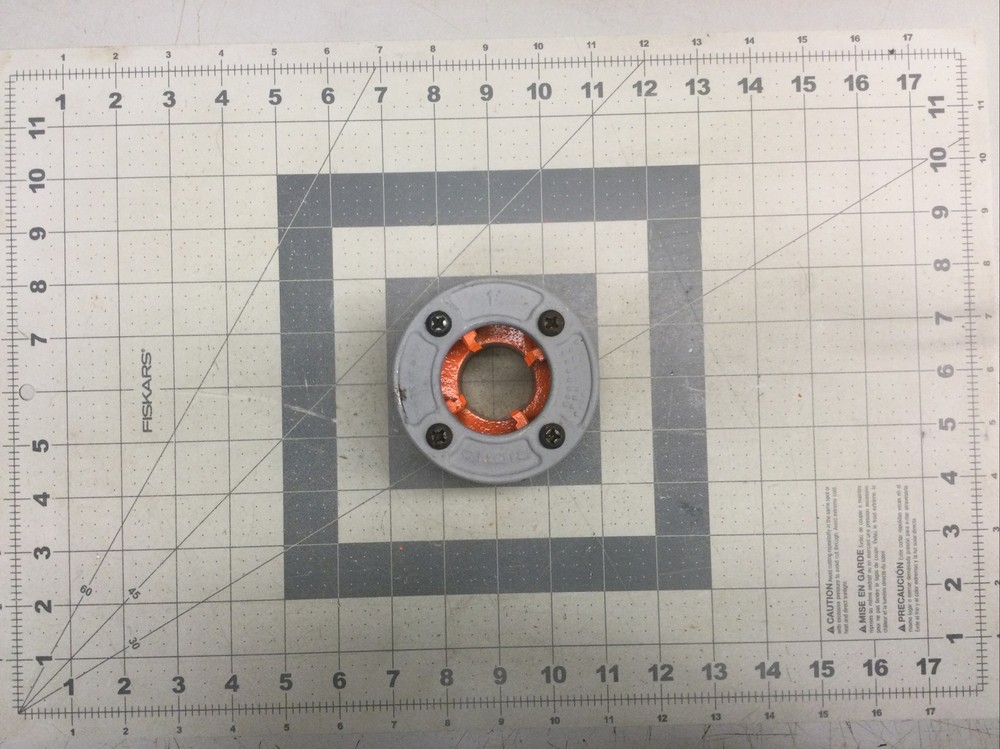 RIDGID OO-R NPT 1&Prime; Manual Pipe Threader Die Head &ndash; (WXW23)