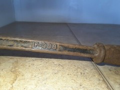 Vintage Ratcheting Pipe Reamer Mueller Decatur ILL Plumbing Tool Cast USA F388