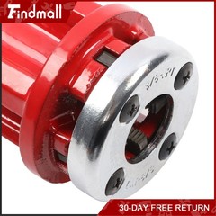 Findmall 3/8&Prime; Pipe Threader Dies Kit Ratchet Replacement for Plumbing
