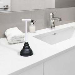 Beehive Mini Sink and Drain Plunger &ndash; Works for Bathrooms, Kitchens, Sinks, B&hellip;
