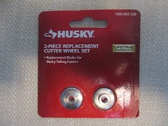 Husky 2-piece Replacement cutter wheel set 1000 002 520 NEW