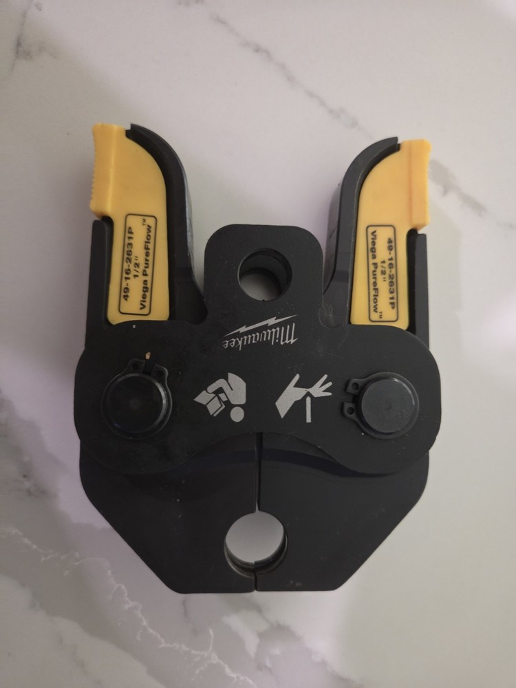 NEW Milwaukee 49-16-2631P M18 1/2&Prime; Viega PureFlow Jaw M18 Short Throw Press Tool