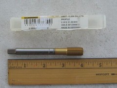 Guhring M12 x 1.25 6XH Din 2174 PM8%co Roll Form Tap 927-12.006